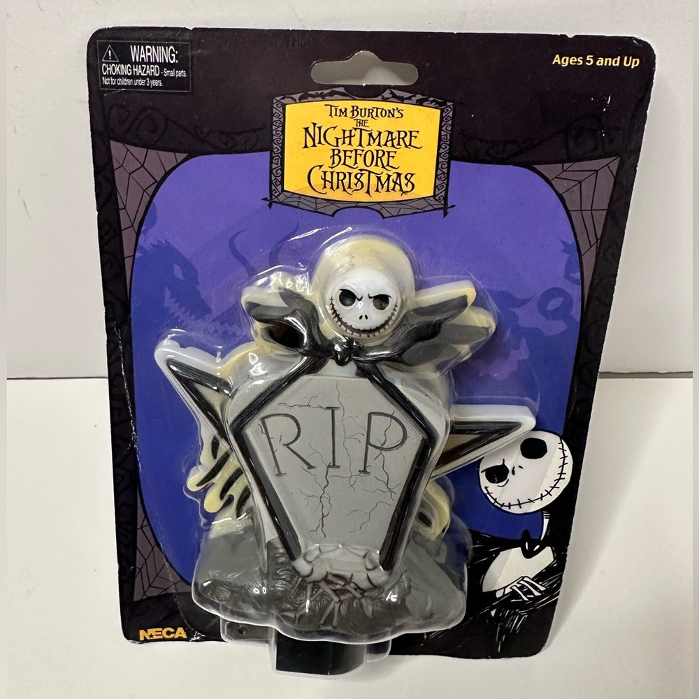 Nightmare Before Christmas - Jack Tombstone Night Light (NEW)